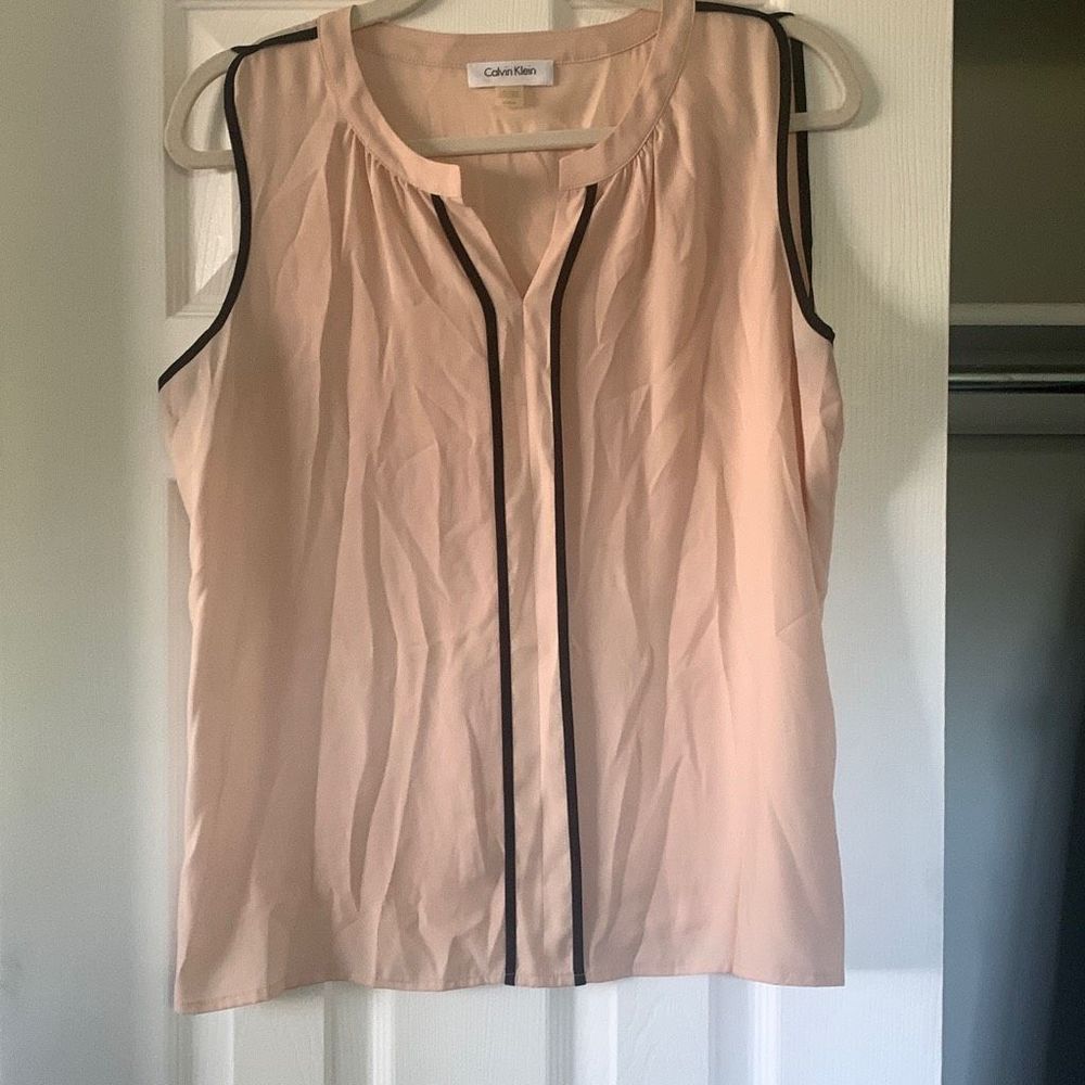 Calvin Klein tank blouse